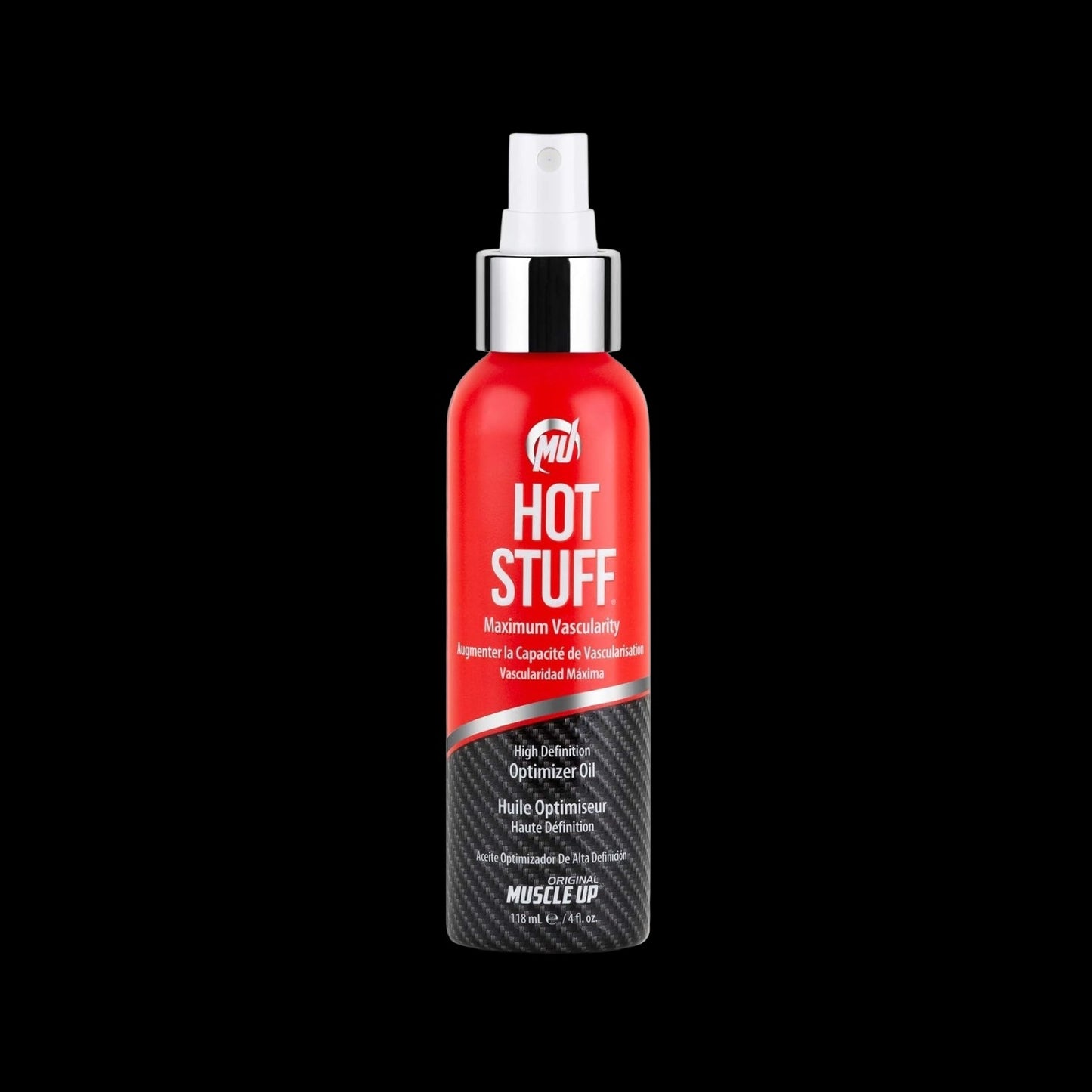Pro Tan Hot Stuff - High Definition Maximum Vascularity Optimizing Oil (4 fl oz per Original Muscle Up