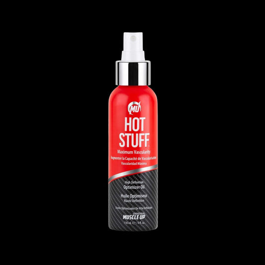 Pro Tan Hot Stuff - High Definition Maximum Vascularity Optimizing Oil (4 fl oz per Original Muscle Up