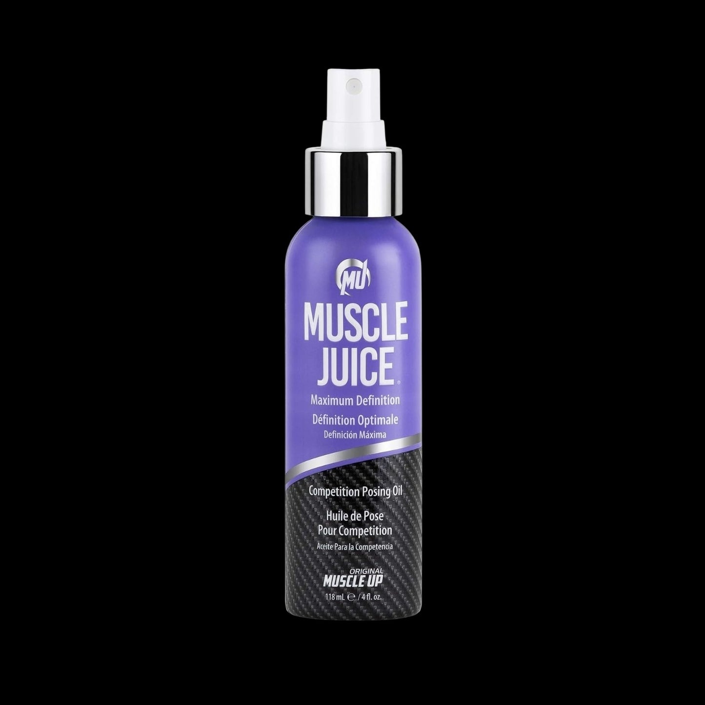 Pro Tan, Jugo muscular, aceite para posar de máxima definición, aceite de escenario, evento de fitness, modelado, sesión de fotos, 4 onzas.